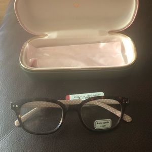 New Kate Spade New York REBECCA2 H7P Tortoise Plastic Reading Glasses New